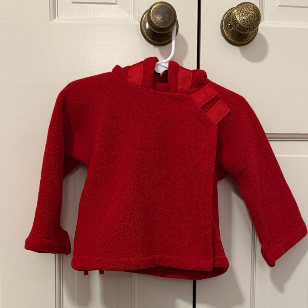 Cozy Red Kids Jacket